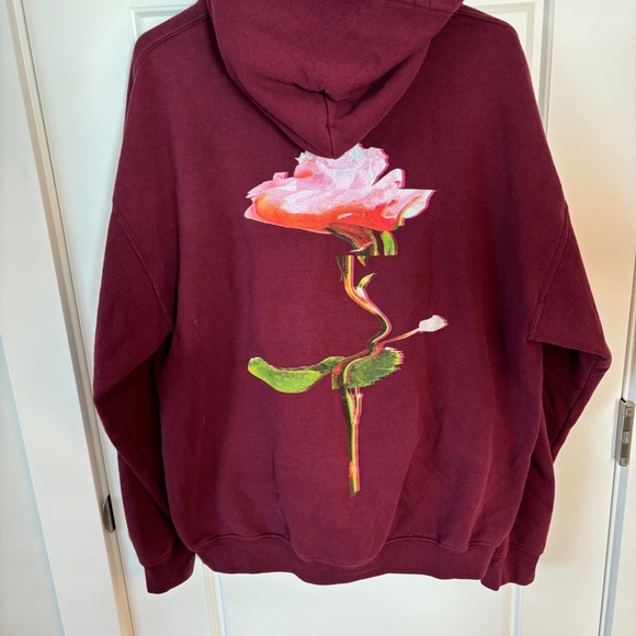 Taylor Swift Lover Maroon Hooded Sweatshirt - Picture 4 of 4